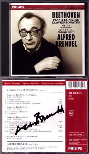 Alfred brendel signiert - alfred,
